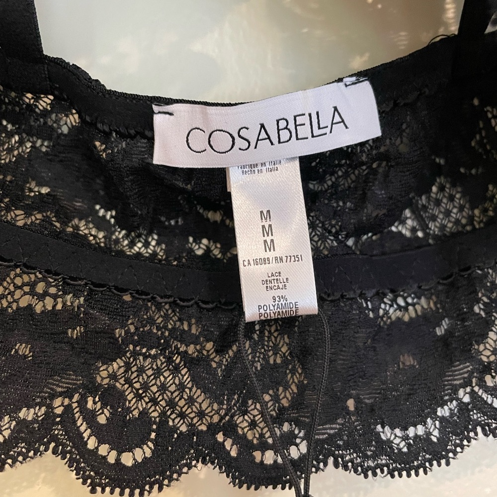 Cosabella Never Say Never Sweetie Bralette. Size M. NWT.